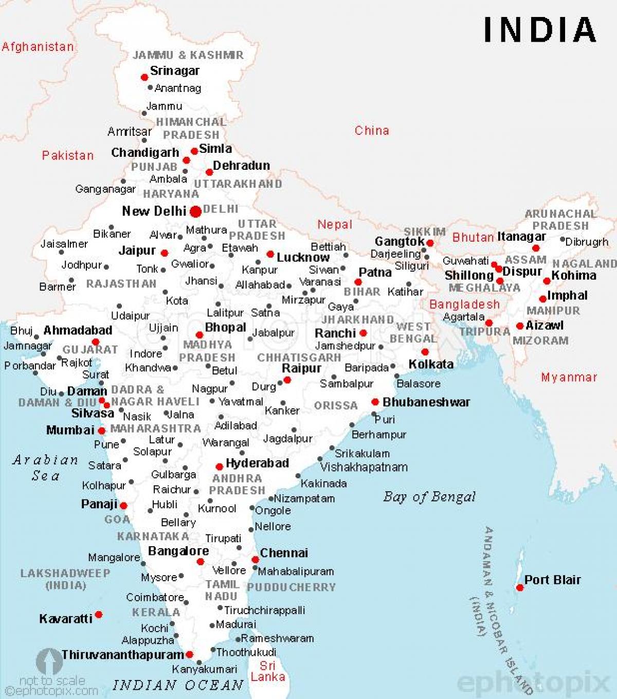 City Name List In India