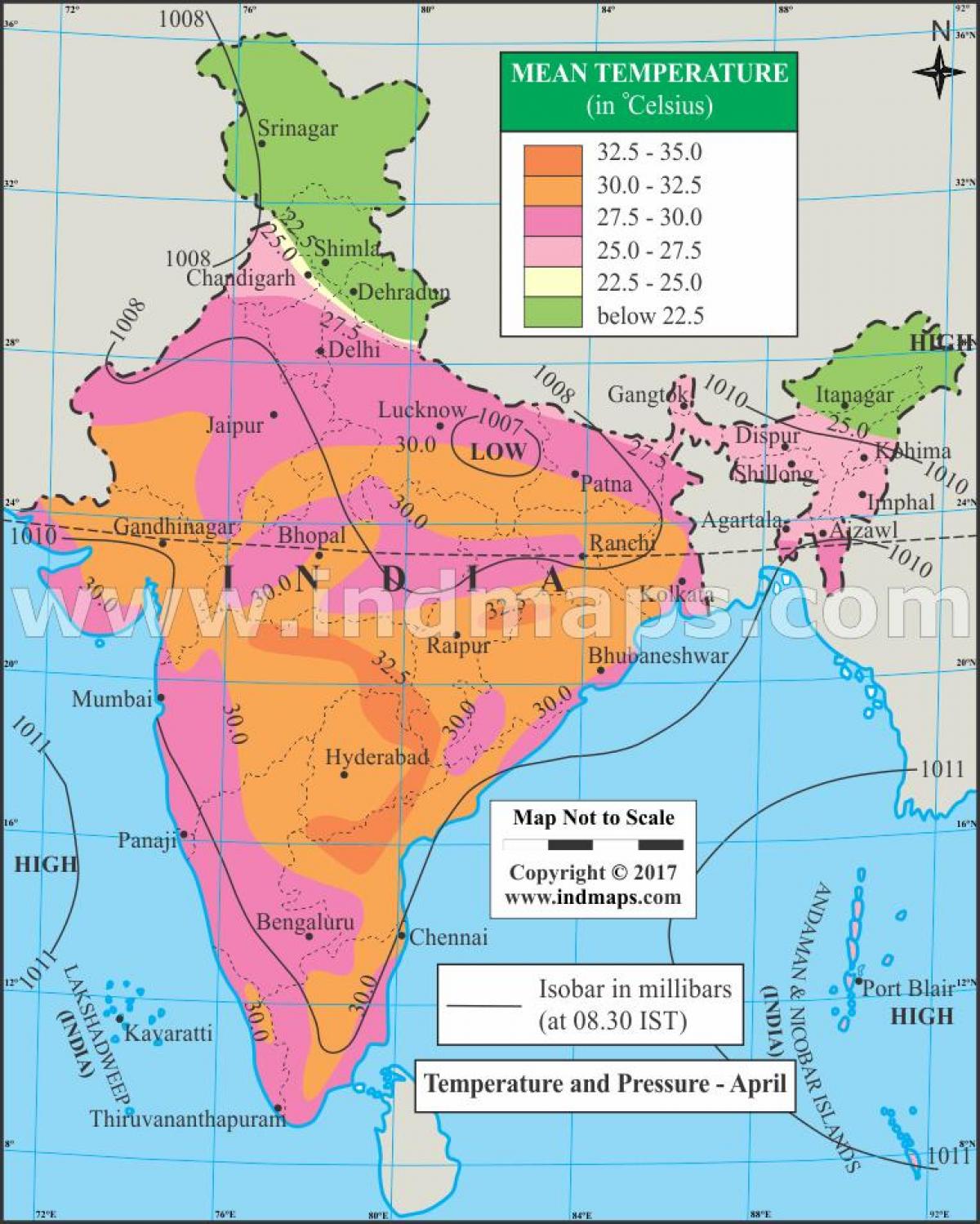 India Kort Kort kan India   Kort over Indien kan (det Sydlige Asien   Asien) India Kort